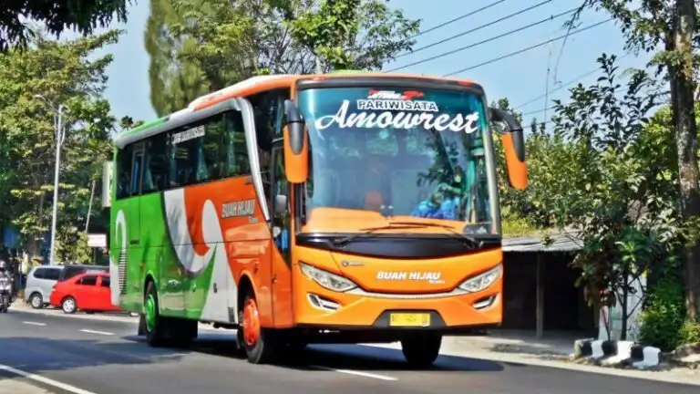 Di Balik Lensa: Mengupas Kisah di Balik Foto Bus Pariwisata di Tol