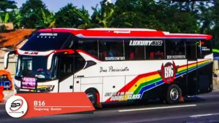 Bus Pariwisata B16