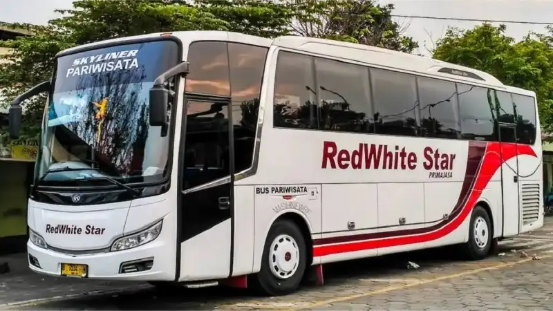 red white star travel bandung