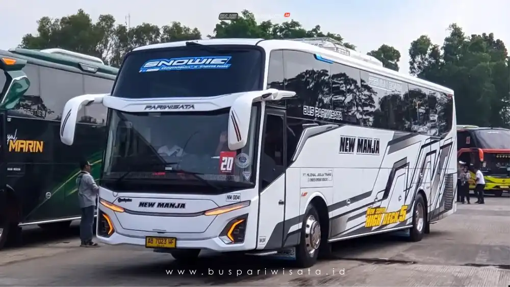 Bus Pariwisata New Manja