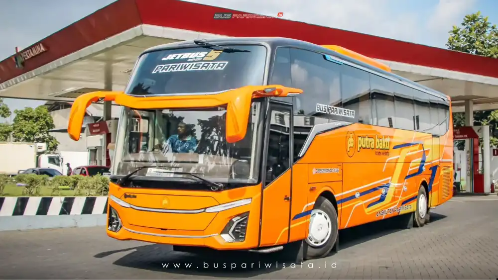 buspriwisata.id – foto bus pariwisata putra bakti b