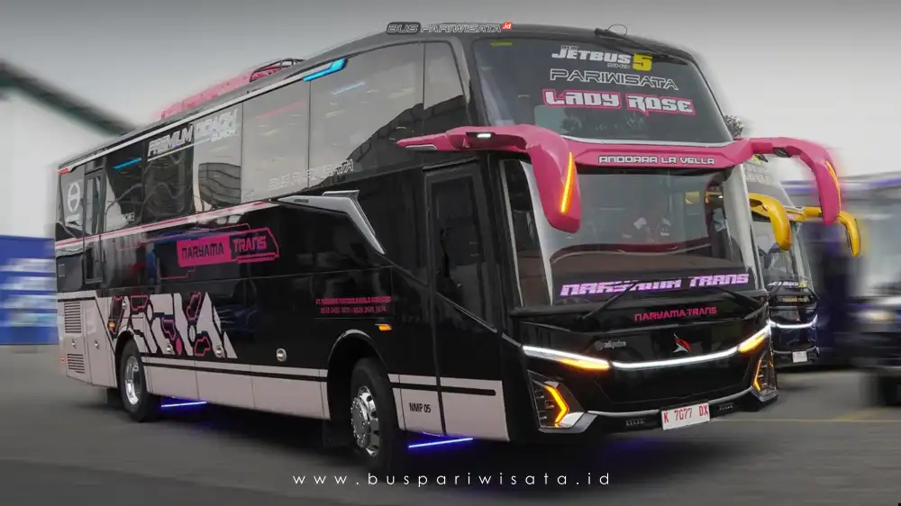 buspariwisata.id – foto bus pariwisata naryama trans i