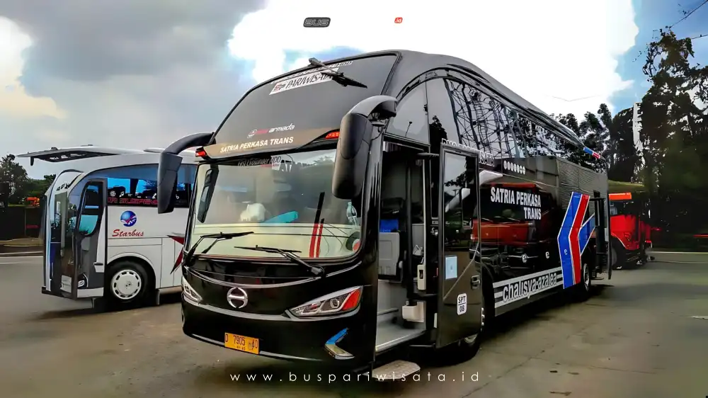 buspariwisata.id – foto bus pariwisata satria perkasa trans b
