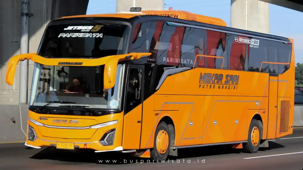 buspariwisata.id - foto bus pariwisata mekar sari b